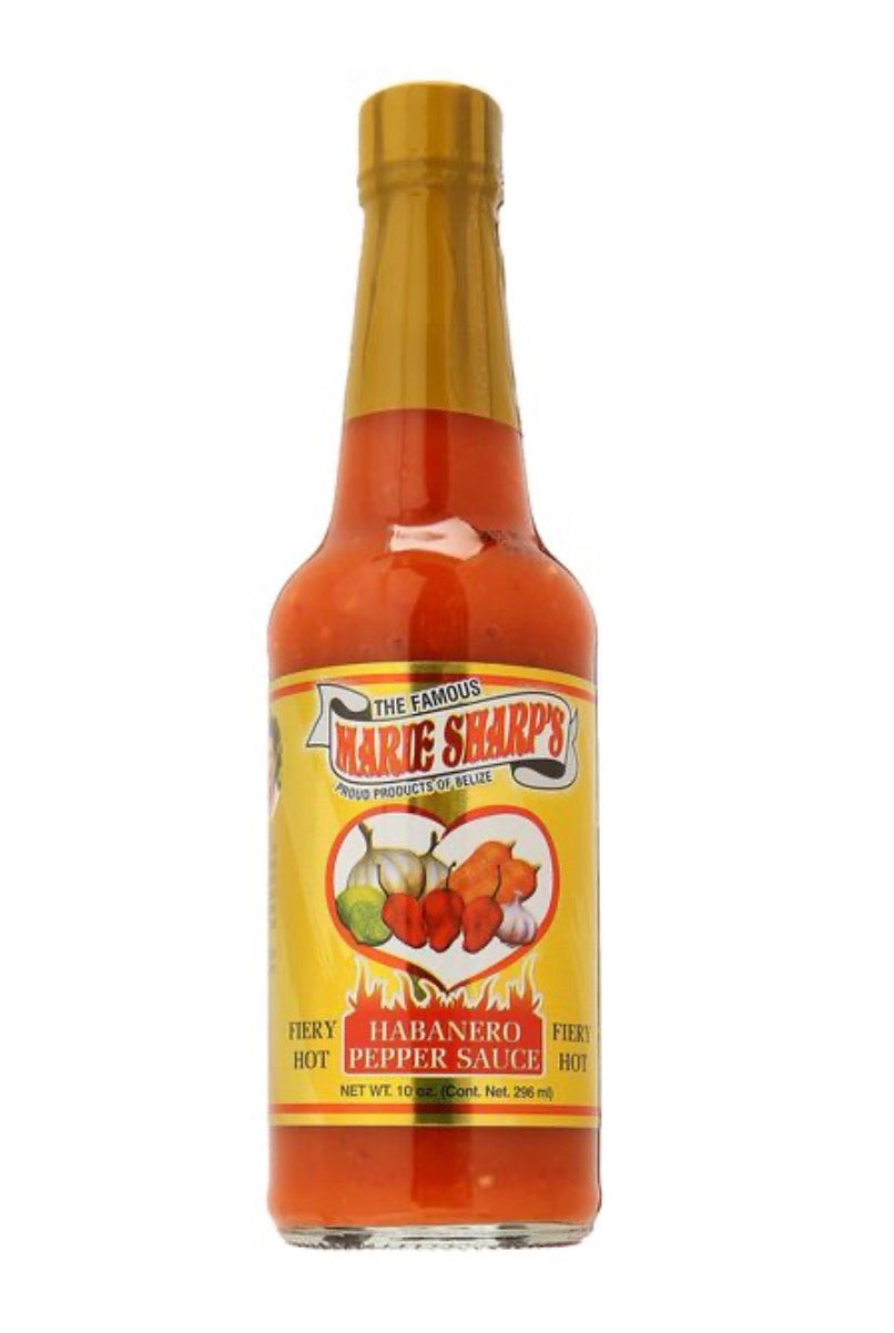 Marie Sharp's Fiery Hot Habanero Hot Sauce 10 oz