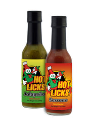 Hot Licks Jalapeno/Serrano Variety 2 pack