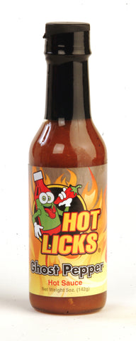 Hot Licks Ghost Pepper Hot Sauce