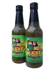 Hot Licks Jalapeno 10 oz - 2 pk